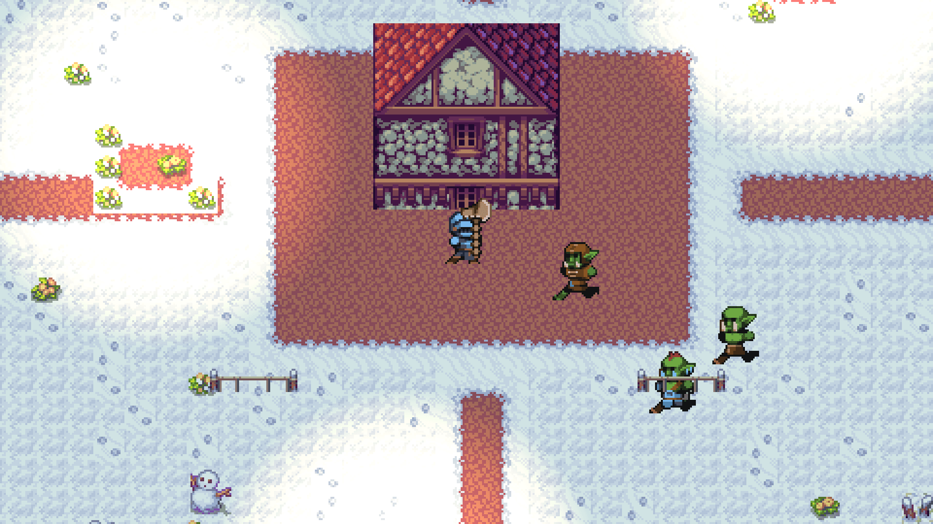 Escenario Snowbound Outpost en Ashfire Keep